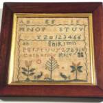 Small Pennsylvania Sampler by Catherine Rife 1804